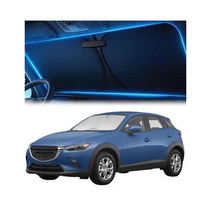 Magnelex Windshield Sun Shade for Kia K5 2021-2026 / Hyundai Sonata 2020-2026, Foldable Car Window Sunshade, Heat & UV Visor Cover, Reflective Front Shades Accessories