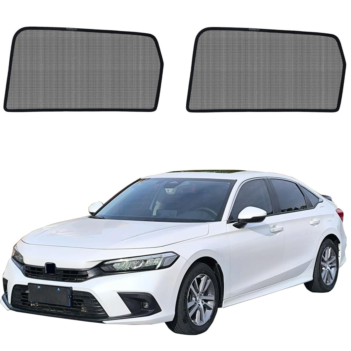 Tacoma（2024-2026） Mesh Car Window Shades - Side Curtains for Baby