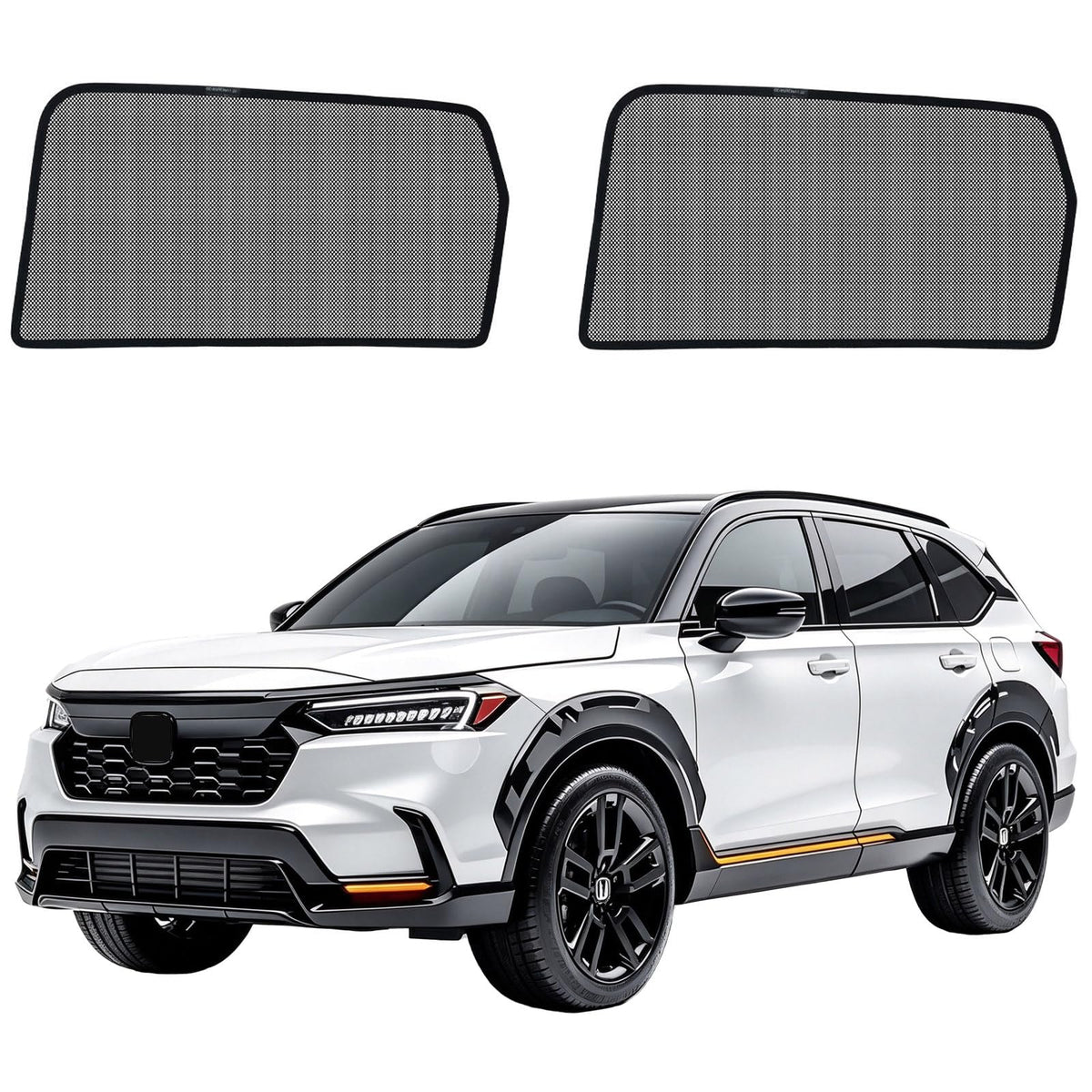 Tacoma（2024-2026） Mesh Car Window Shades - Side Curtains for Baby