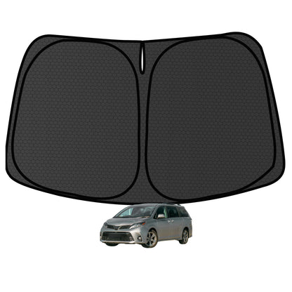 Murano Windshield Sun Shade for Murano 2015-2024 Blocks UV Rays Accessories,1:1 Custom Foldable Thickened Wear-Resistant Front Window Sunshade Visor,Keeps Your Car Cooler