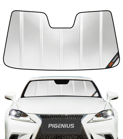 Pigenius Windshield Sunshade for Lexus IS200t/IS250/IS300/IS350/IS F 2014-2020 Front Window Sun Shade - AstraGuard