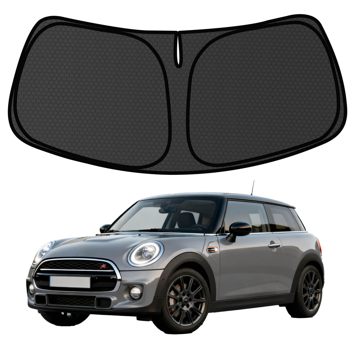 Murano Windshield Sun Shade for Murano 2015-2024 Blocks UV Rays Accessories,1:1 Custom Foldable Thickened Wear-Resistant Front Window Sunshade Visor,Keeps Your Car Cooler