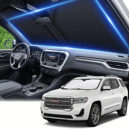 for Honda Accord 2018-2022 Windshield Sun Shade Front Window Shade Custom Fit Accord Accessories Sun Visor Foldable Shade Blocks UV Rays Summer Must Have Car Accessories