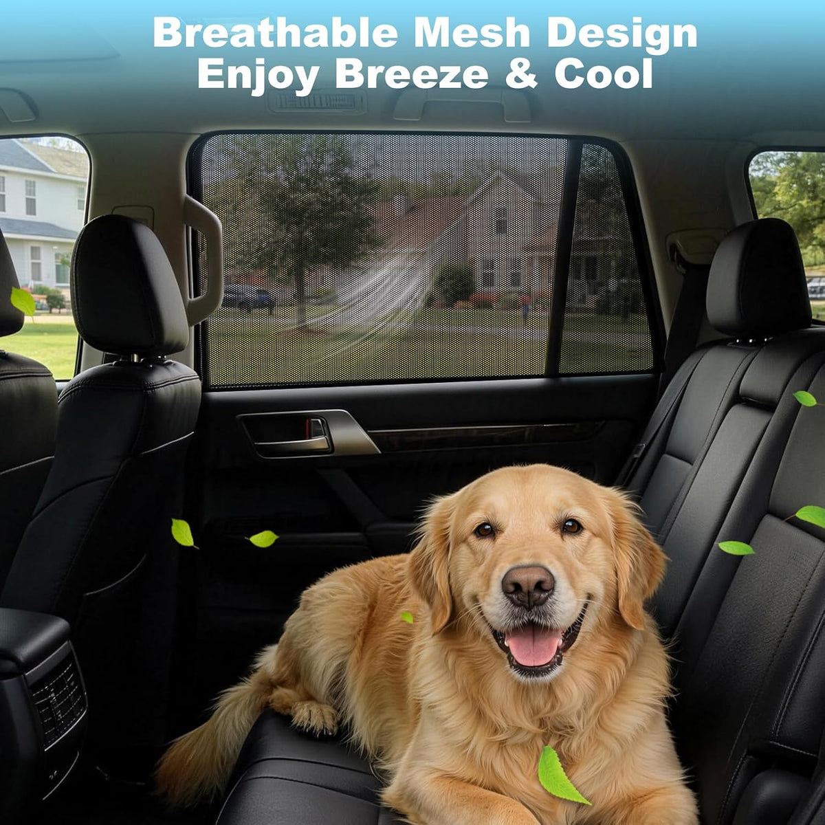 XCBTY 11-23 4Runner Window Shade for Rear Seat Windows, 2-Pack Magnetic
