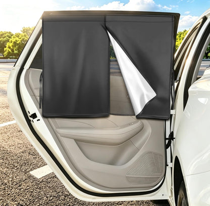 2 Pack Car Window Shades for Side Window with Strong Magnets