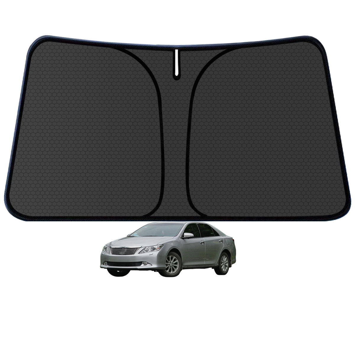 Murano Windshield Sun Shade for Murano 2015-2024 Blocks UV Rays Accessories,1:1 Custom Foldable Thickened Wear-Resistant Front Window Sunshade Visor,Keeps Your Car Cooler