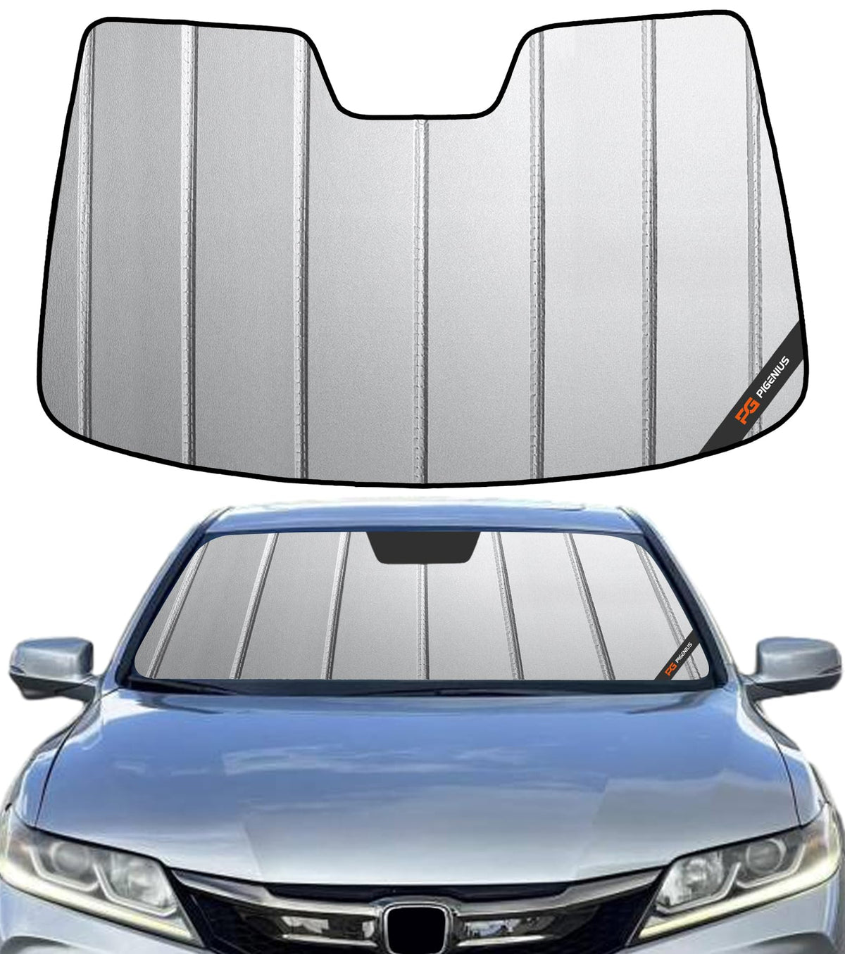 Pigenius Windshield Sunshade for Honda Accord 2023-2026 Front Window Sun Shade - AstraGuard