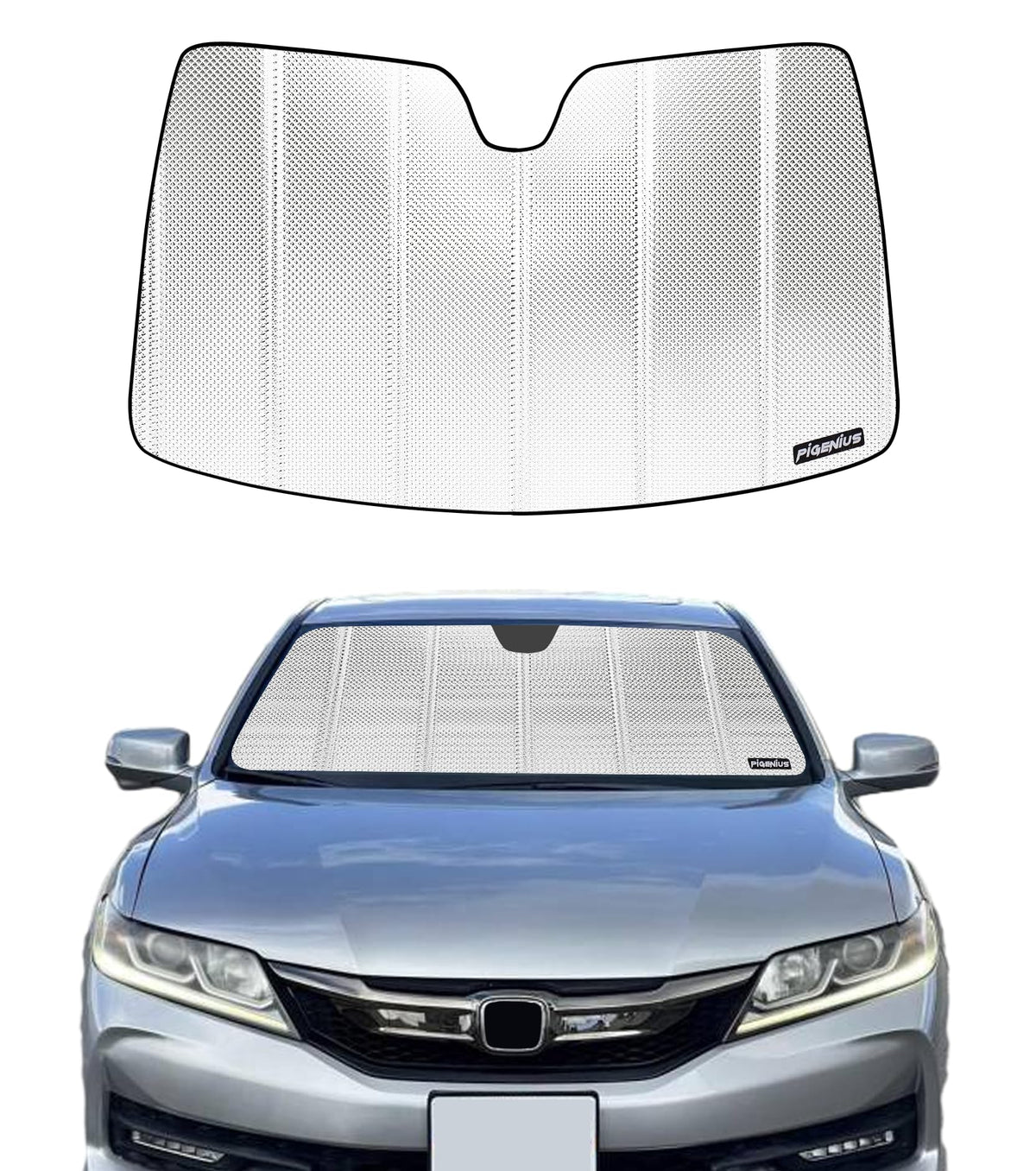 Pigenius Windshield Sunshade for Honda Accord 2023-2026 Front Window Sun Shade - AstraGuard