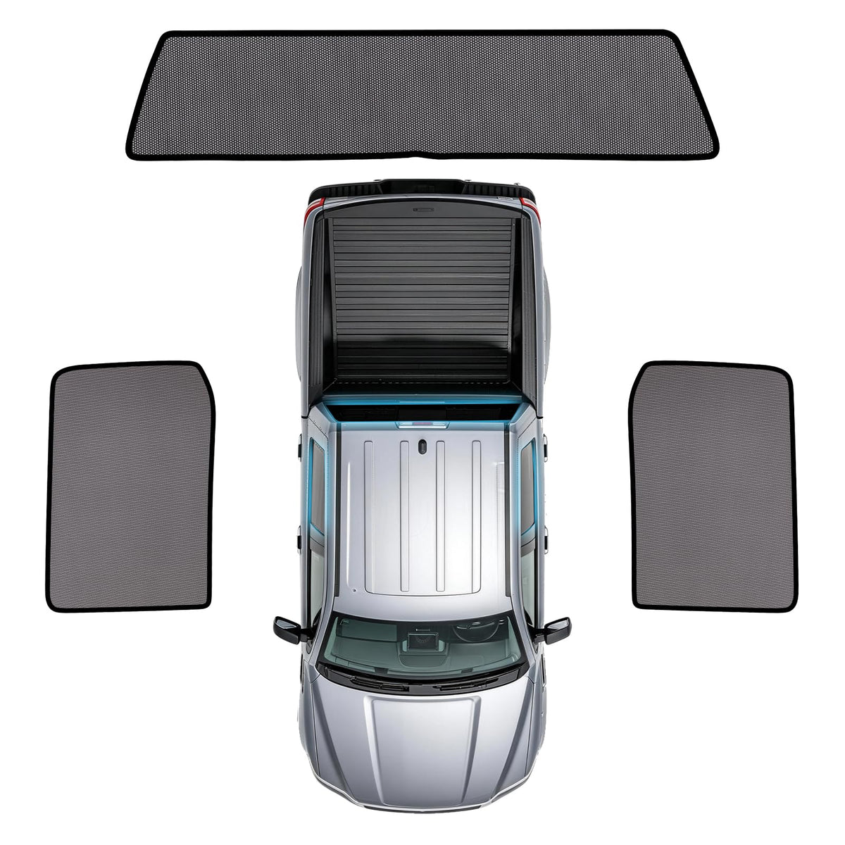 Outback Window Shades 2021-2024, Rear Side Mesh, 2PCS