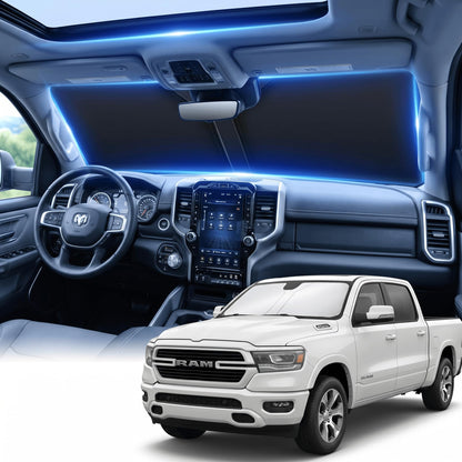 for Honda Accord 2018-2022 Windshield Sun Shade Front Window Shade Custom Fit Accord Accessories Sun Visor Foldable Shade Blocks UV Rays Summer Must Have Car Accessories