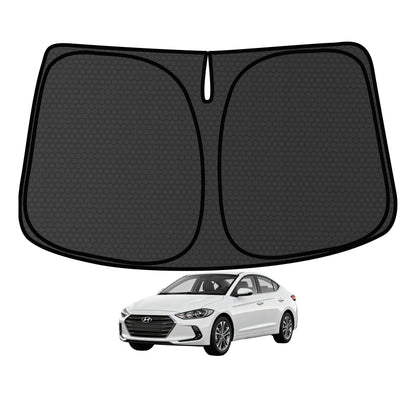 Murano Windshield Sun Shade for Murano 2015-2024 Blocks UV Rays Accessories,1:1 Custom Foldable Thickened Wear-Resistant Front Window Sunshade Visor,Keeps Your Car Cooler
