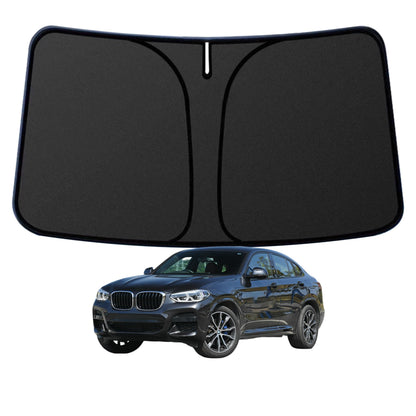 Murano Windshield Sun Shade for Murano 2015-2024 Blocks UV Rays Accessories,1:1 Custom Foldable Thickened Wear-Resistant Front Window Sunshade Visor,Keeps Your Car Cooler