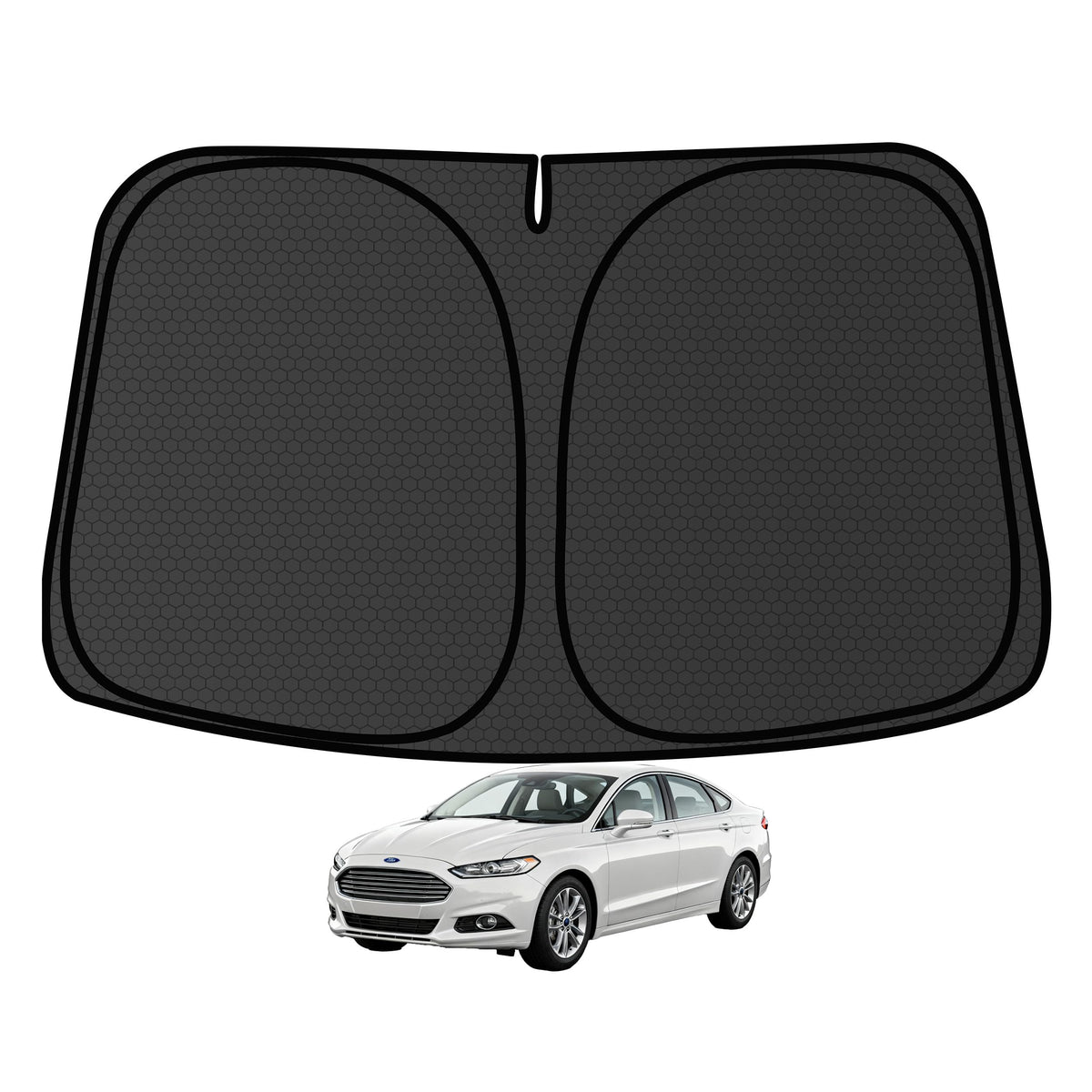 Murano Windshield Sun Shade for Murano 2015-2024 Blocks UV Rays Accessories,1:1 Custom Foldable Thickened Wear-Resistant Front Window Sunshade Visor,Keeps Your Car Cooler