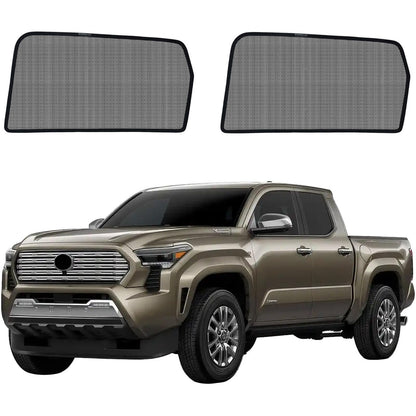 Tacoma（2024-2026） Mesh Car Window Shades - Side Curtains for Baby