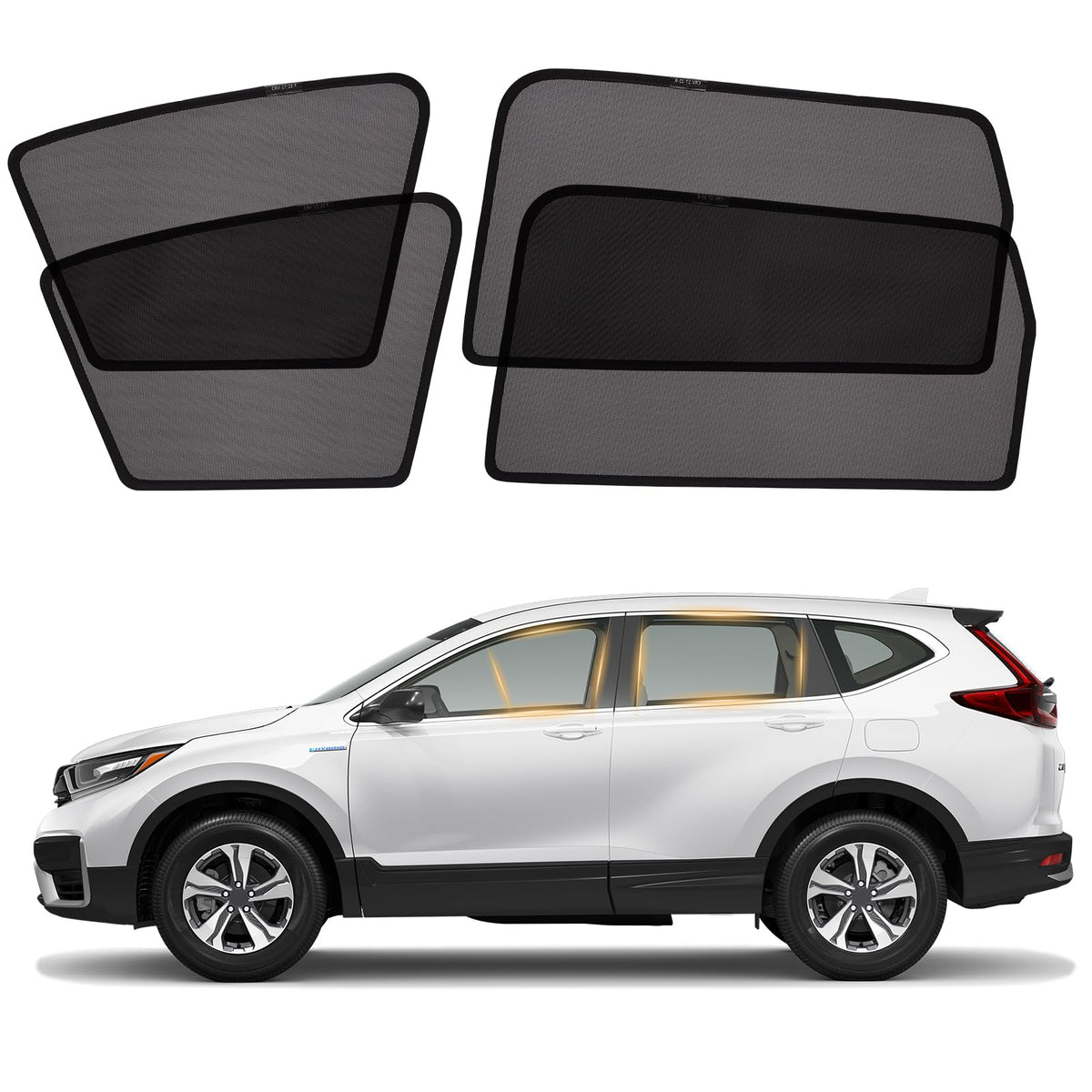 XCBTY 11-23 4Runner Window Shade for Rear Seat Windows, 2-Pack Magnetic