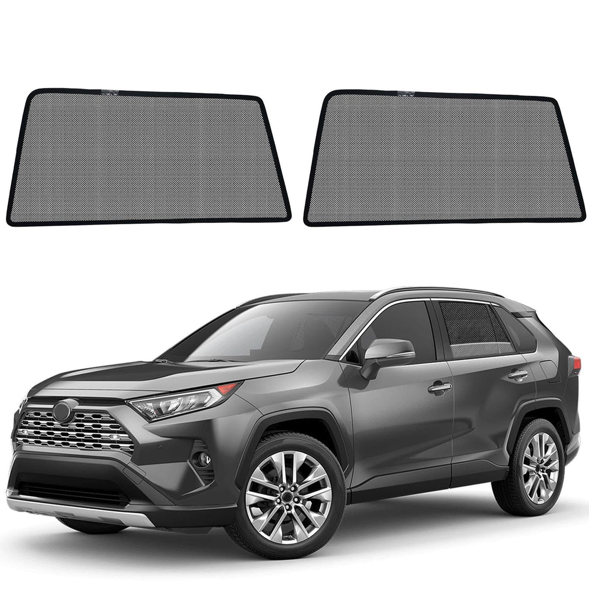Tacoma（2024-2026） Mesh Car Window Shades - Side Curtains for Baby