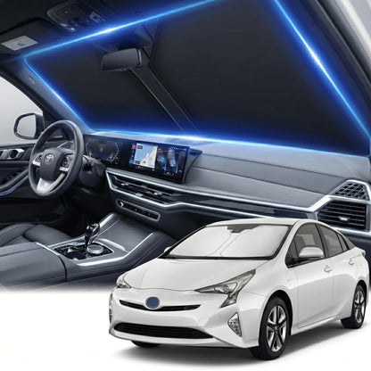 for Honda Accord 2018-2022 Windshield Sun Shade Front Window Shade Custom Fit Accord Accessories Sun Visor Foldable Shade Blocks UV Rays Summer Must Have Car Accessories