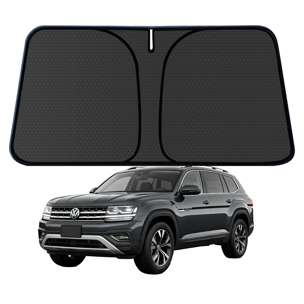 Murano Windshield Sun Shade for Murano 2015-2024 Blocks UV Rays Accessories,1:1 Custom Foldable Thickened Wear-Resistant Front Window Sunshade Visor,Keeps Your Car Cooler