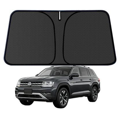 Murano Windshield Sun Shade for Murano 2015-2024 Blocks UV Rays Accessories,1:1 Custom Foldable Thickened Wear-Resistant Front Window Sunshade Visor,Keeps Your Car Cooler