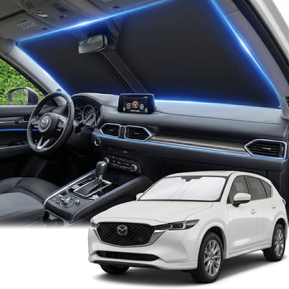 for Honda Accord 2018-2022 Windshield Sun Shade Front Window Shade Custom Fit Accord Accessories Sun Visor Foldable Shade Blocks UV Rays Summer Must Have Car Accessories