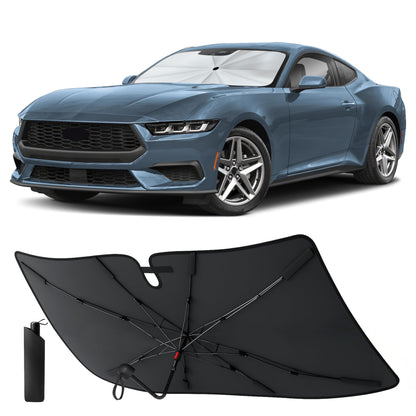 Econour Windshields Sun Shade for Car, Foldable Car Sunshade & Window Tint