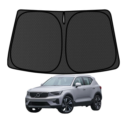 Murano Windshield Sun Shade for Murano 2015-2024 Blocks UV Rays Accessories,1:1 Custom Foldable Thickened Wear-Resistant Front Window Sunshade Visor,Keeps Your Car Cooler