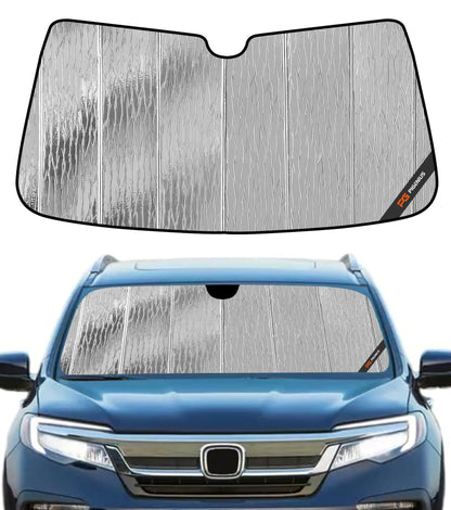 Pigenius Windshield Sunshade for Honda Pilot 2023-2026 Front Window Sun Shade - AstraGuard