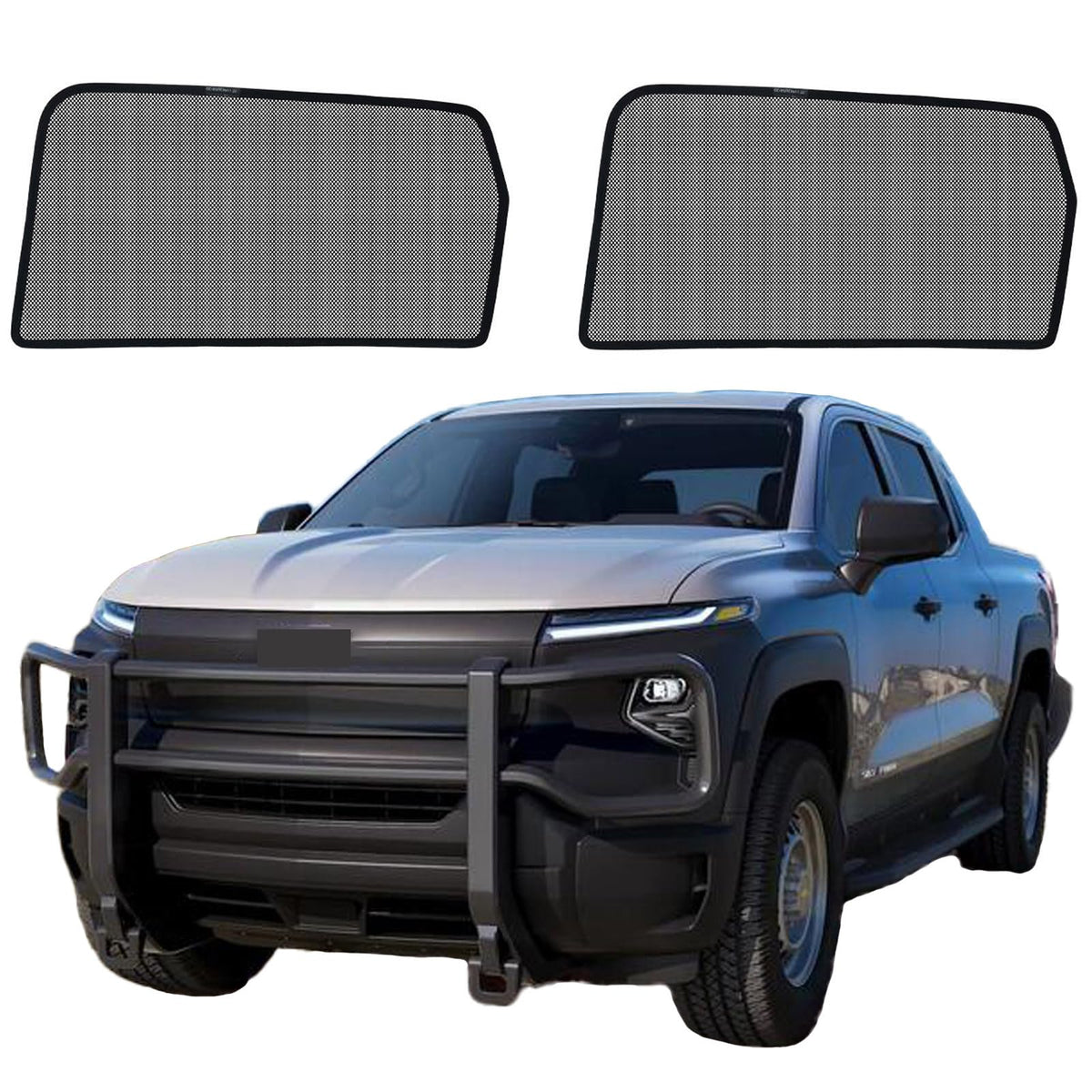 Tacoma（2024-2026） Mesh Car Window Shades - Side Curtains for Baby