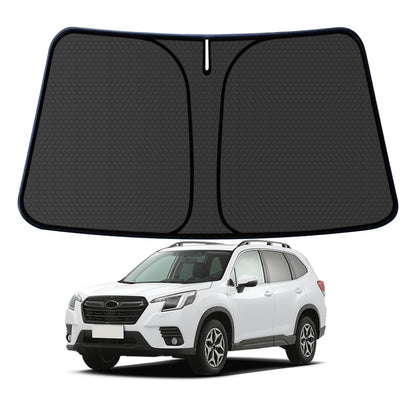 Murano Windshield Sun Shade for Murano 2015-2024 Blocks UV Rays Accessories,1:1 Custom Foldable Thickened Wear-Resistant Front Window Sunshade Visor,Keeps Your Car Cooler