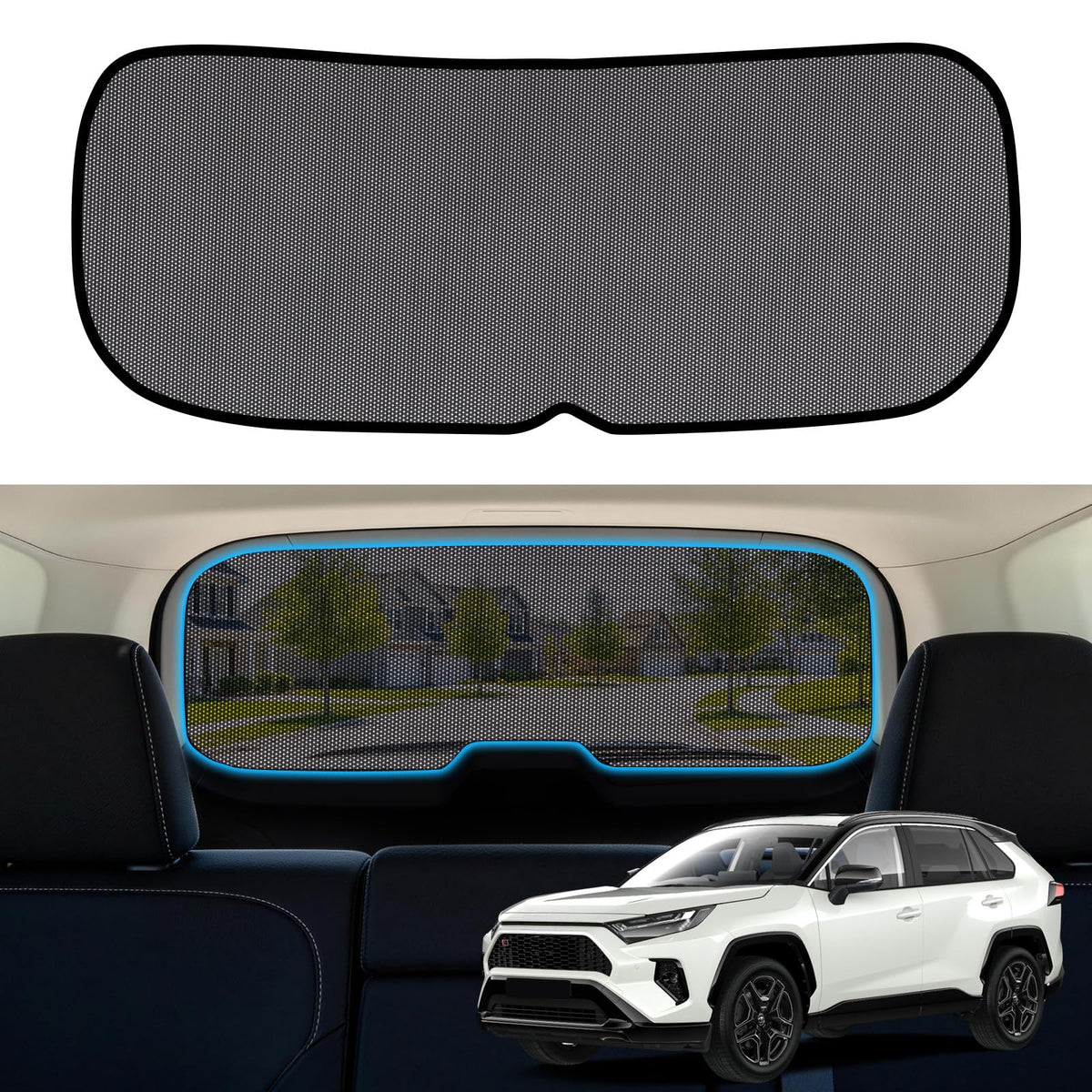 Outback Window Shades 2021-2024, Rear Side Mesh, 2PCS