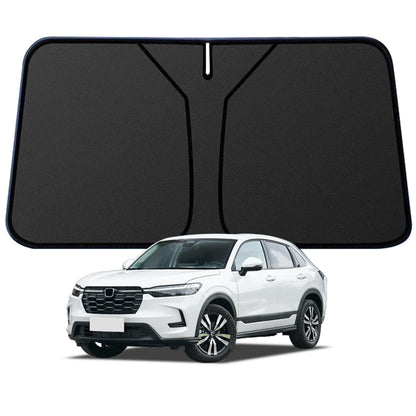 Murano Windshield Sun Shade for Murano 2015-2024 Blocks UV Rays Accessories,1:1 Custom Foldable Thickened Wear-Resistant Front Window Sunshade Visor,Keeps Your Car Cooler