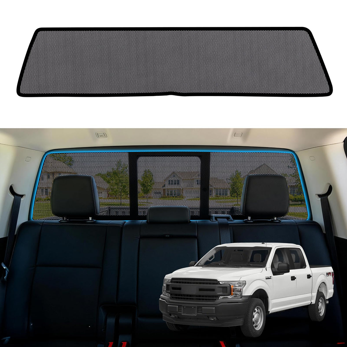Outback Window Shades 2021-2024, Rear Side Mesh, 2PCS