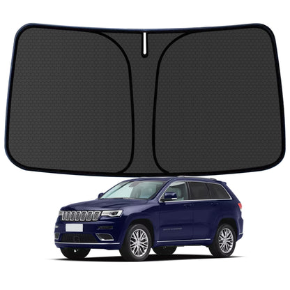 Murano Windshield Sun Shade for Murano 2015-2024 Blocks UV Rays Accessories,1:1 Custom Foldable Thickened Wear-Resistant Front Window Sunshade Visor,Keeps Your Car Cooler