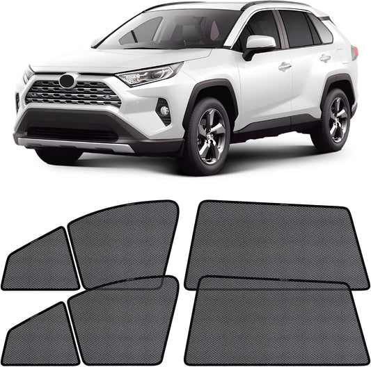 ZATOOTO Toyota Rav4 Window Shade 2019-2024, Breathable & Bug-Free
