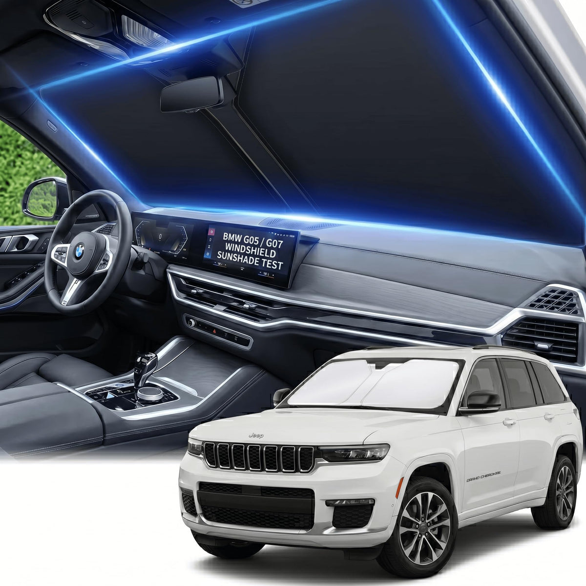 for Honda Accord 2018-2022 Windshield Sun Shade Front Window Shade Custom Fit Accord Accessories Sun Visor Foldable Shade Blocks UV Rays Summer Must Have Car Accessories