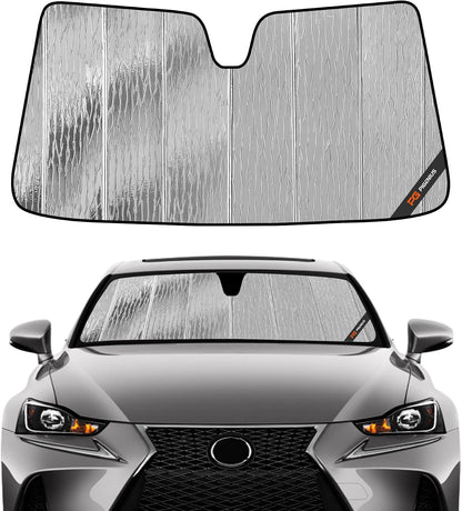Pigenius Windshield Sunshade for Lexus IS200t/IS250/IS300/IS350/IS F 2014-2020 Front Window Sun Shade - AstraGuard