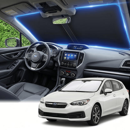 for Honda Accord 2018-2022 Windshield Sun Shade Front Window Shade Custom Fit Accord Accessories Sun Visor Foldable Shade Blocks UV Rays Summer Must Have Car Accessories