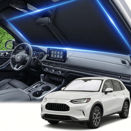 for Honda Accord 2018-2022 Windshield Sun Shade Front Window Shade Custom Fit Accord Accessories Sun Visor Foldable Shade Blocks UV Rays Summer Must Have Car Accessories