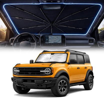 Car Windshield Sun Shade Umbrella for Mercedes Benz GLE 2020-2026