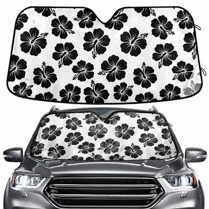 Sea Turtle Teal Windshield Sun Shade for Car Auto SUV Truck Foldable Front Window Sunshade Sun Visor Protector Block UV Rays Reflect Heat, 55" x 28"