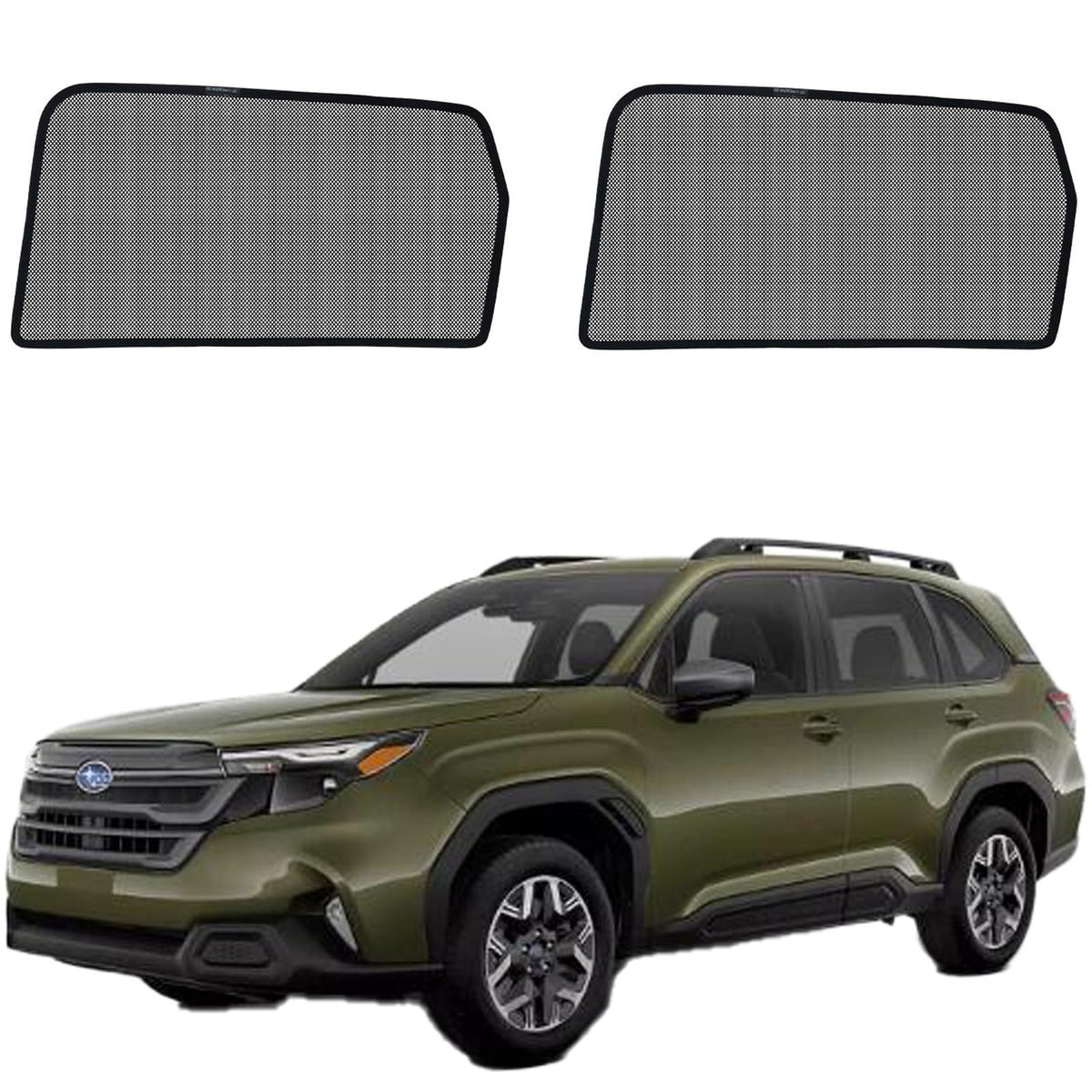Tacoma（2024-2026） Mesh Car Window Shades - Side Curtains for Baby