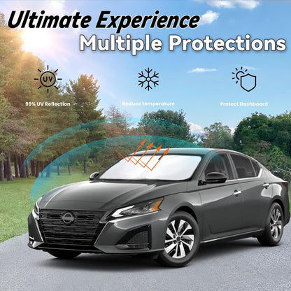 Windshield Sun Shade for 2019-2026 Nissan Altima Accessories