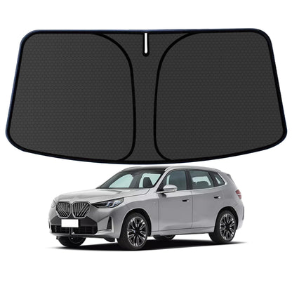 Murano Windshield Sun Shade for Murano 2015-2024 Blocks UV Rays Accessories,1:1 Custom Foldable Thickened Wear-Resistant Front Window Sunshade Visor,Keeps Your Car Cooler