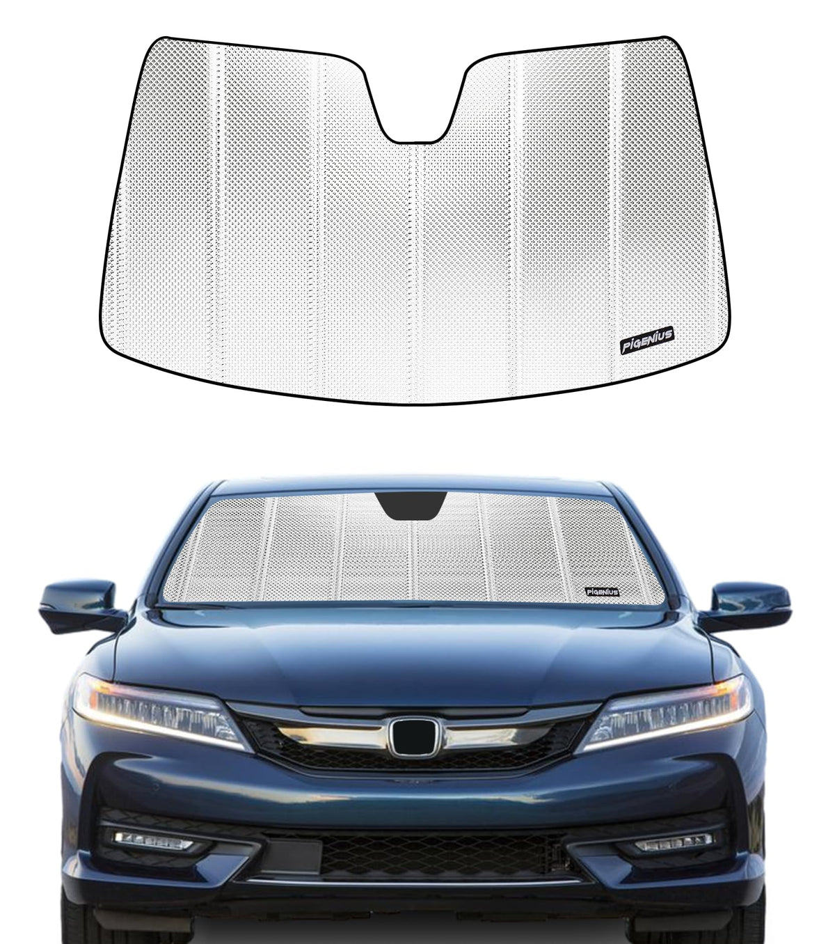 Pigenius Windshield Sunshade for Honda Accord 2023-2026 Front Window Sun Shade - AstraGuard