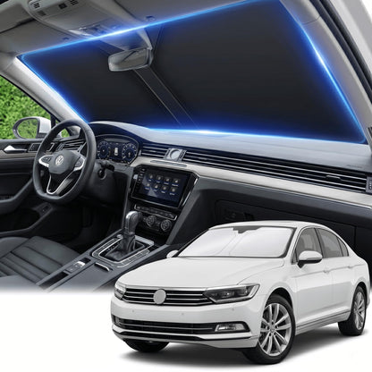 for Honda Accord 2018-2022 Windshield Sun Shade Front Window Shade Custom Fit Accord Accessories Sun Visor Foldable Shade Blocks UV Rays Summer Must Have Car Accessories