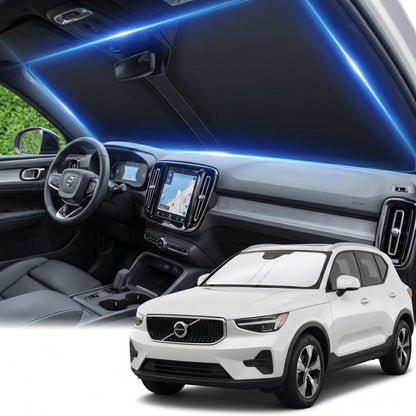 for Honda Accord 2018-2022 Windshield Sun Shade Front Window Shade Custom Fit Accord Accessories Sun Visor Foldable Shade Blocks UV Rays Summer Must Have Car Accessories