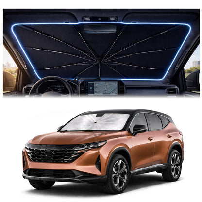 Car Windshield Sun Shade Umbrella for Mercedes Benz GLE 2020-2026