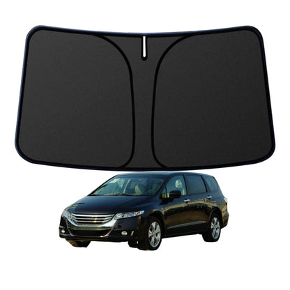 Murano Windshield Sun Shade for Murano 2015-2024 Blocks UV Rays Accessories,1:1 Custom Foldable Thickened Wear-Resistant Front Window Sunshade Visor,Keeps Your Car Cooler