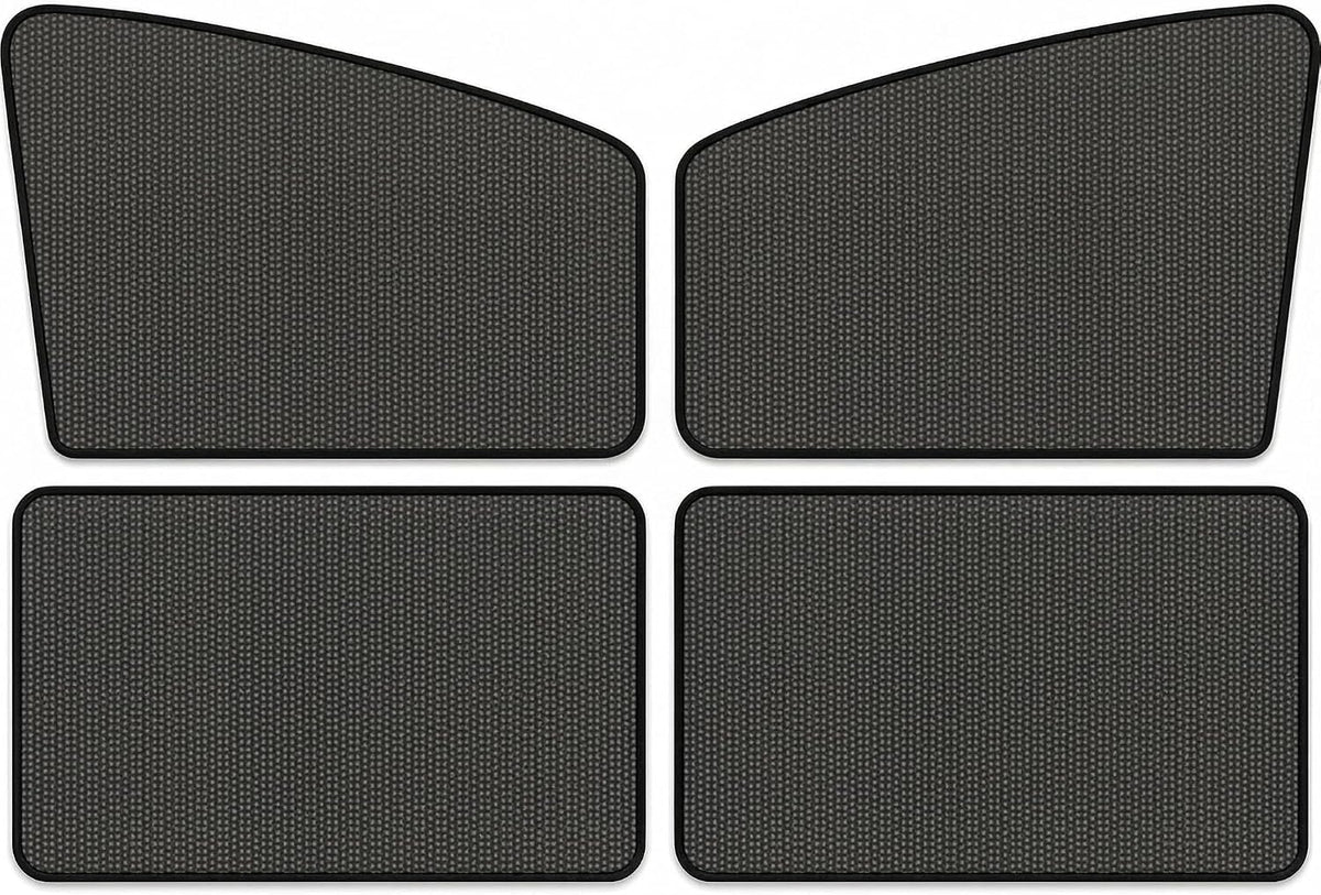 Magnetic Car Window Curtains 4 Pack, Lightweight Side Window Privacy UV