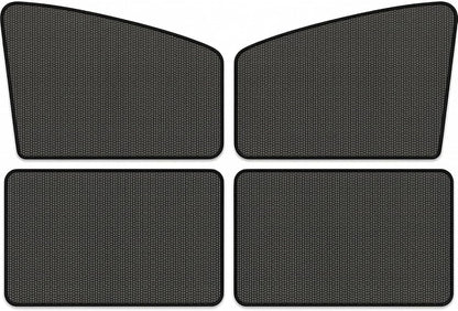 Magnetic Car Window Curtains 4 Pack, Lightweight Side Window Privacy UV
